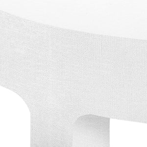 Large Round Coffee Table in White | Dakota Dakota