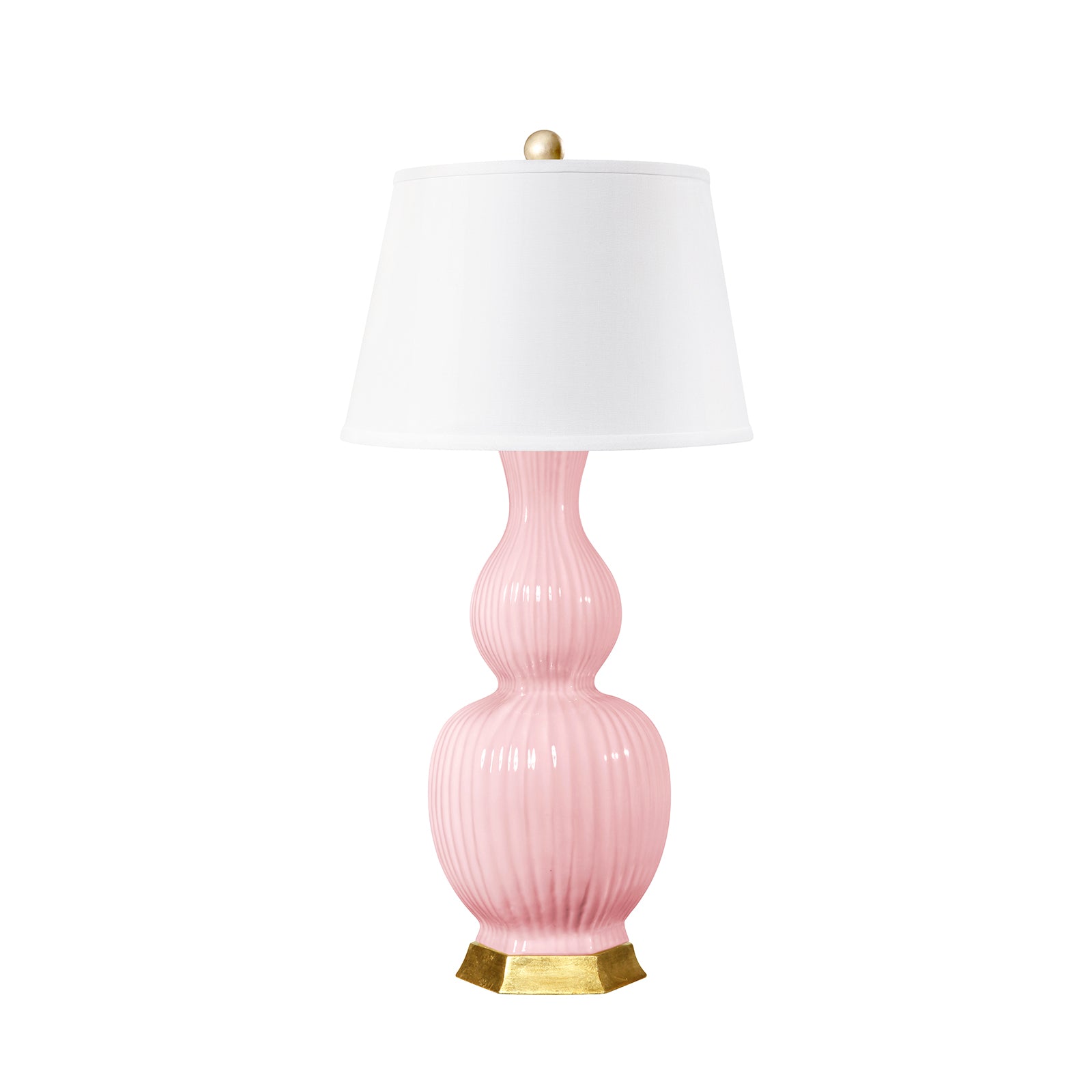 Lamp (Base Only) in Pink, Delft Collection