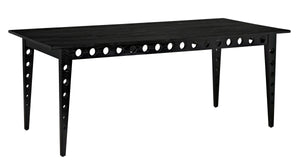 Pericles Table/Desk - Charcoal Black
