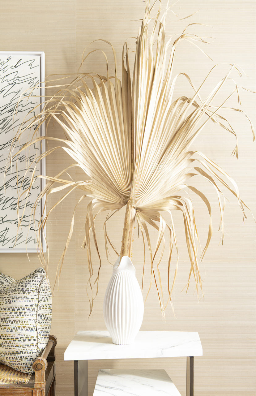 Handcrafted Blanc de Chine Porcelain Vase - White | Agrippa Collection | Villa & House