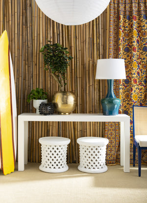 Large Cache Pot in Brass Finish | Mali Collection | Villa & House