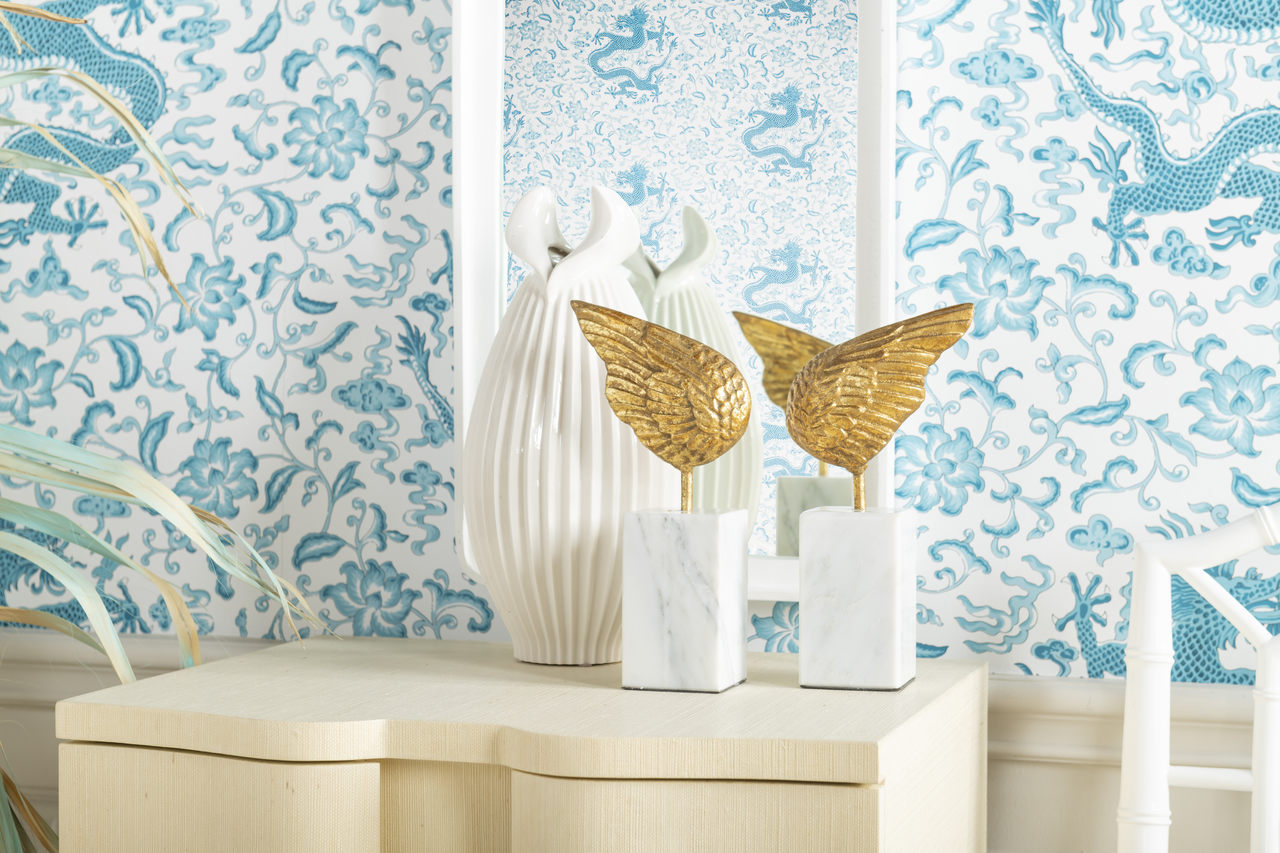 Handcrafted Blanc de Chine Porcelain Vase - White | Agrippa Collection | Villa & House