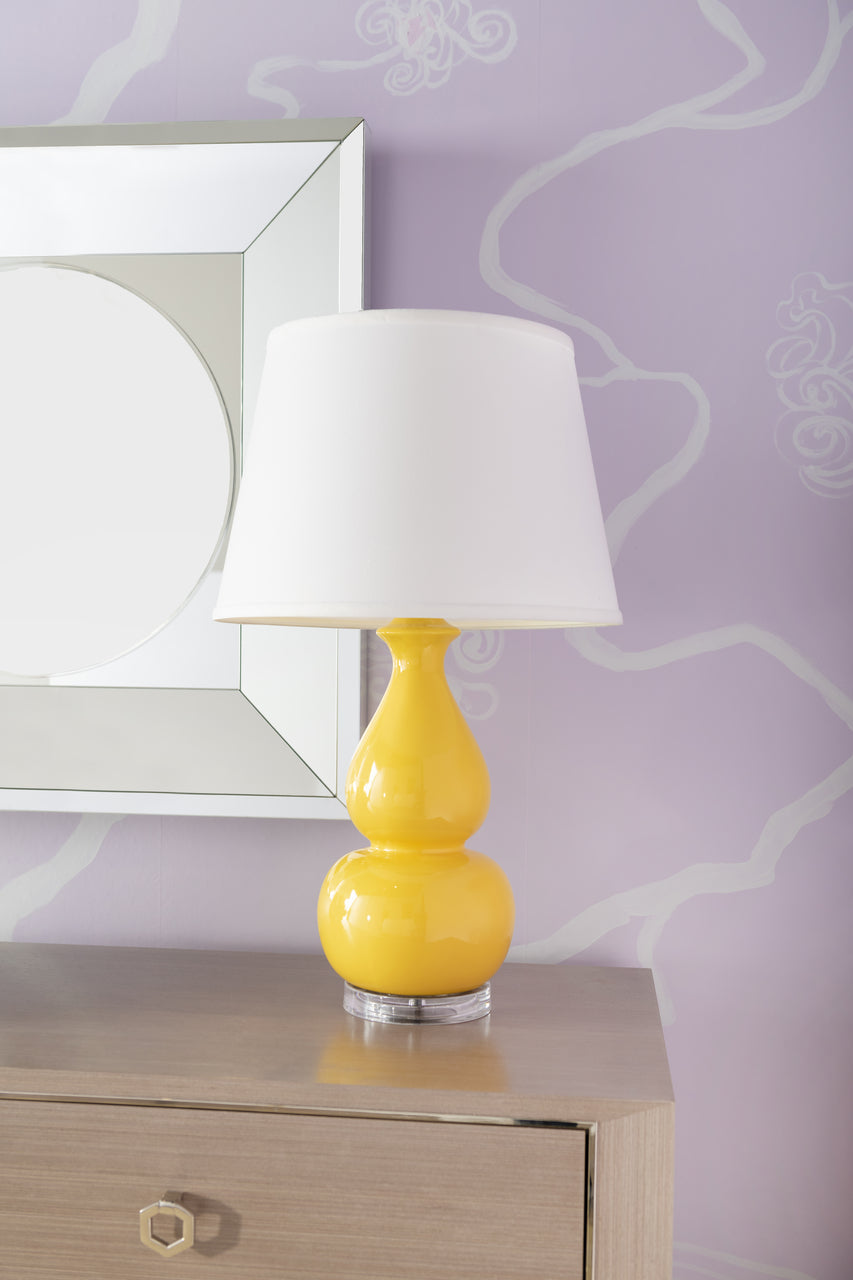 Lamp (Base Only) - Yellow | Emilia Collection | Villa & House