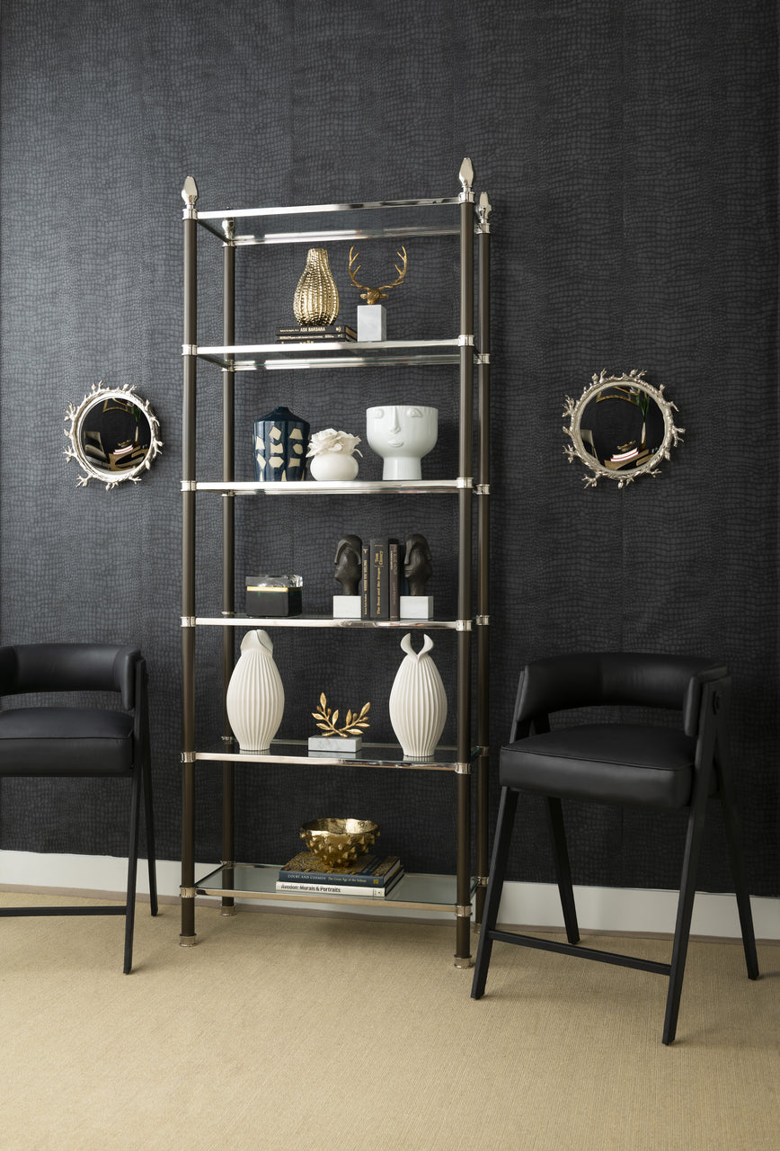 Counter Stool - Black | Bennett Collection | Villa & House