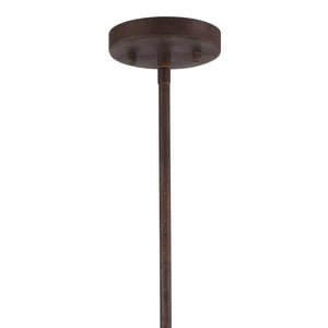Doral 1 Light Forged Bronze Pendant