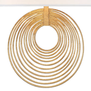 Doral 2 Light Renaissance Gold Wall Mount