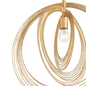 Doral 1 Light Renaissance Gold Pendant