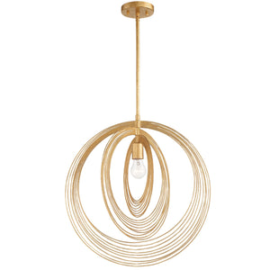 Doral 1 Light Renaissance Gold Pendant