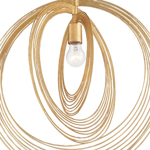 Doral 1 Light Renaissance Gold Pendant