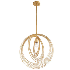 Doral 1 Light Renaissance Gold Pendant