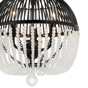 Duval 3 Light Antique Gold Chandelier