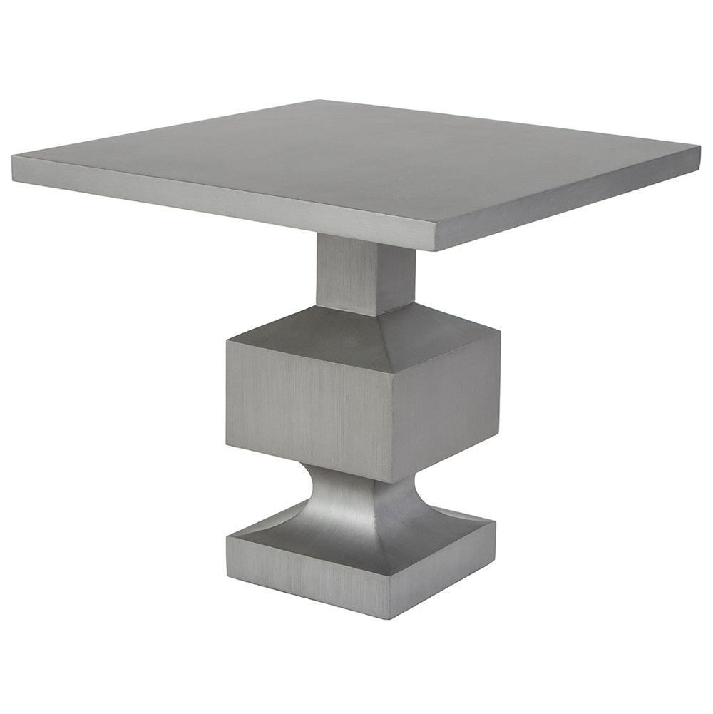 Devon Square Pedestal Side Table