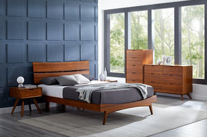 Summit Six Drawer Dresser, Amber