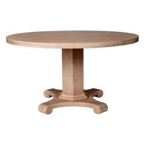 Drake Classical Dining Table with Pedestal - Available in 3 Sizes