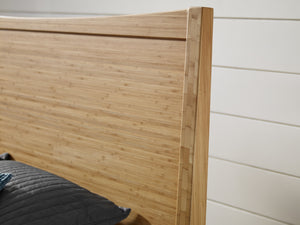 Willow Queen Platform Bed, Caramelized