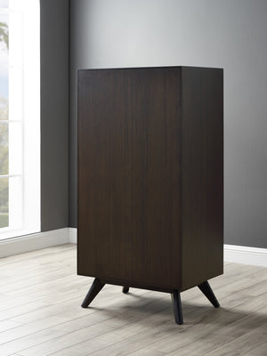 Vale Five Drawer Chest, Havana