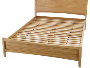 Willow Eastern King Platform Bed, Caramelized