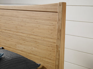 Willow Eastern King Platform Bed, Caramelized