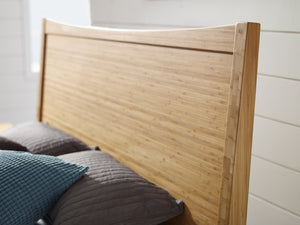 Willow Eastern King Platform Bed, Caramelized