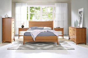 Willow 1 Drawer Nightstand, Caramelized