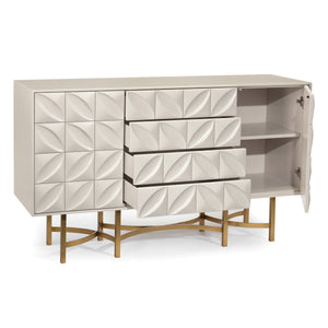 Ghost White Credenza