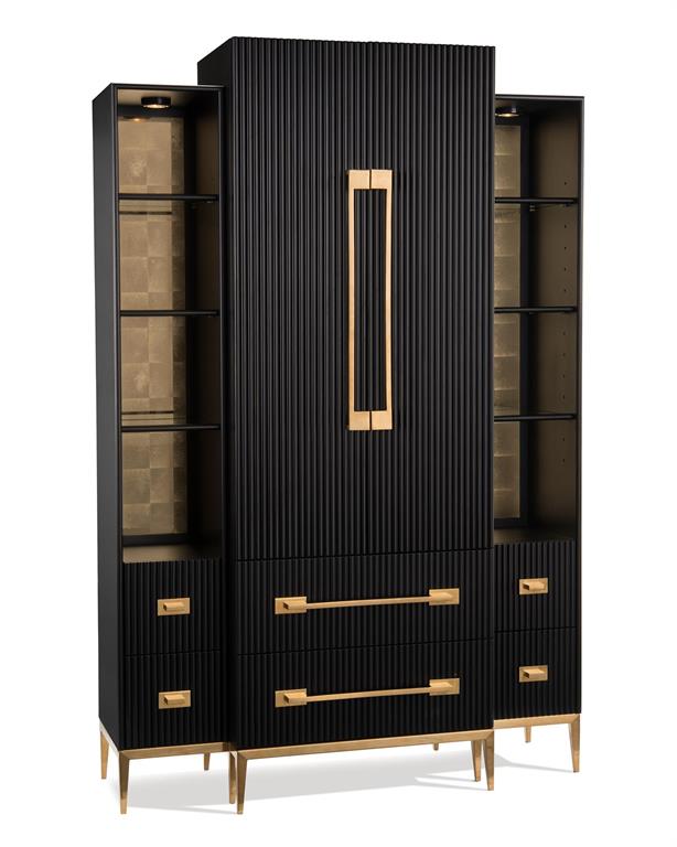 Black Satin Cabinet