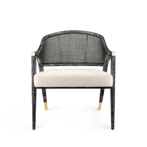 Lounge Chair in Black | Edward Collection | Villa & House