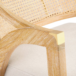 Lounge Chair in Natural | Edward Collection | Villa & House