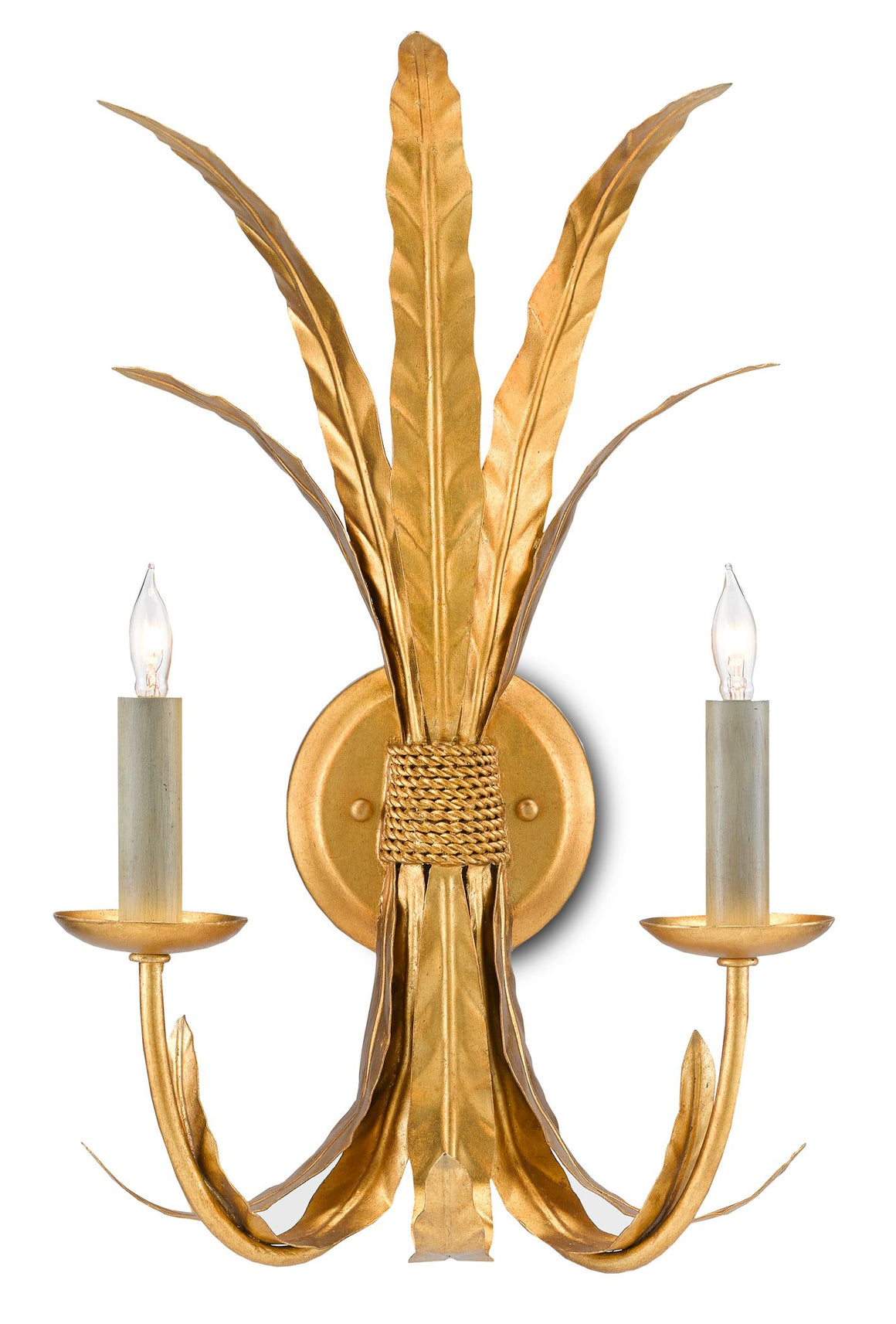 Bette Wall Sconce - Grecian Gold Leaf