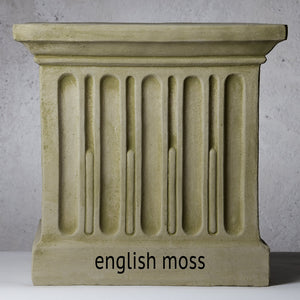 Cast Stone Neo Classic Bench - Verde (Additional Patinas Available)