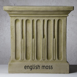 Small Cast Stone Coils Planter - Alpine Stone (14 finishes available)