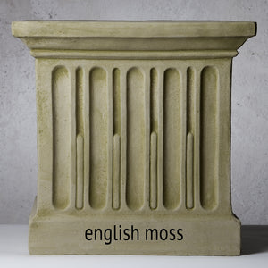 Cast Stone Smooth Terrace Urn Planter - Alpine Stone (Additional Patinas Available)