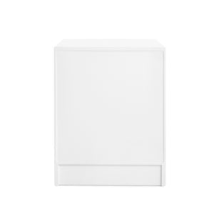 Flanders 3-Drawer Side Table in White | Flanders Collection | Villa & House