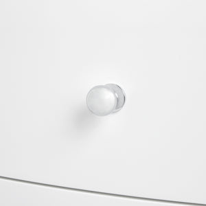 Flanders 3-Drawer Side Table in White | Flanders Collection | Villa & House