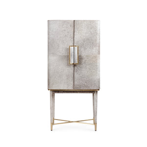 Tall Bar Cabinet in Gray | Florian Collection | Villa & House