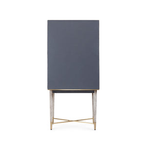 Tall Bar Cabinet in Gray | Florian Collection | Villa & House