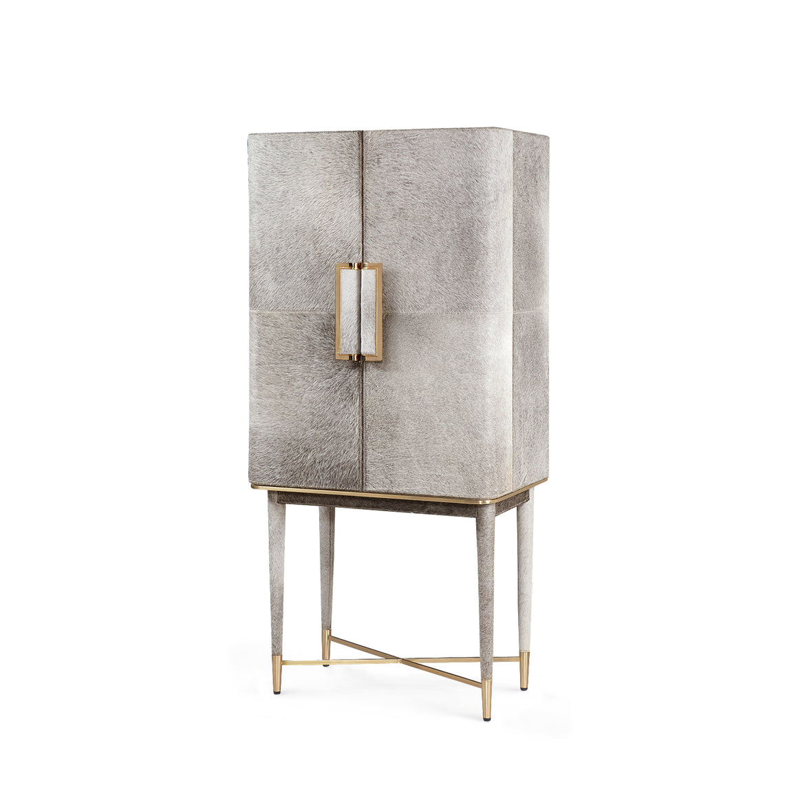 Tall Bar Cabinet in Gray | Florian Collection | Villa & House