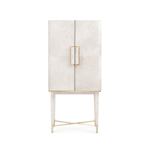 Tall Bar Cabinet in White | Florian Collection | Villa & House