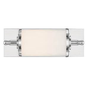 Foster 1 Light Polished Chrome Bathroom Vanity