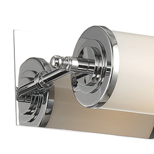 Foster 1 Light Polished Chrome Bathroom Vanity