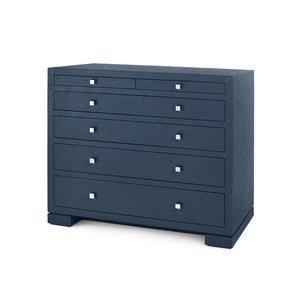 6-Drawer in Deep Navy Blue | Frances Collection | Villa & House