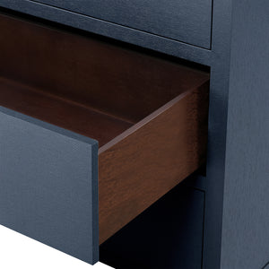 Extra Large 6-Drawer in Deep Navy Blue | Frances Collection | Villa & House