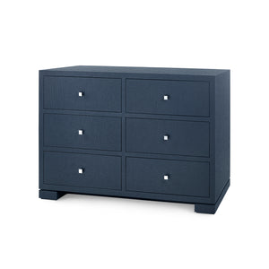 Extra Large 6-Drawer in Deep Navy Blue | Frances Collection | Villa & House