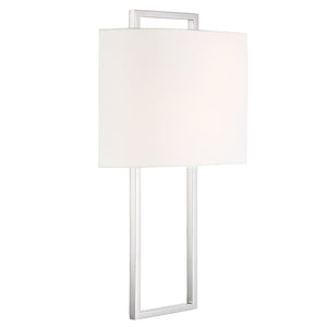 Fremont 2 Light Polished Nickel Wall Mount