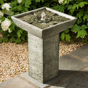 Botanic Stone Fountain - Alpine Stone Patina