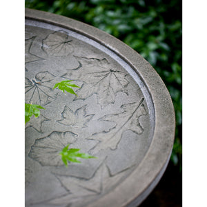 Autumn Leaves Stone Fountain - Alpine Stone Patina