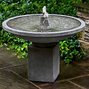 Autumn Leaves Stone Fountain - Alpine Stone Patina