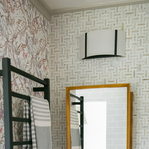 Fulton 2 Light Black Wall Mount