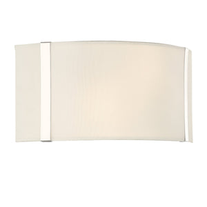 Fulton 2 Light Polished Nickel Wall Mount