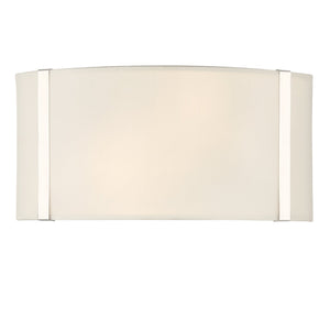 Fulton 2 Light Polished Nickel Wall Mount